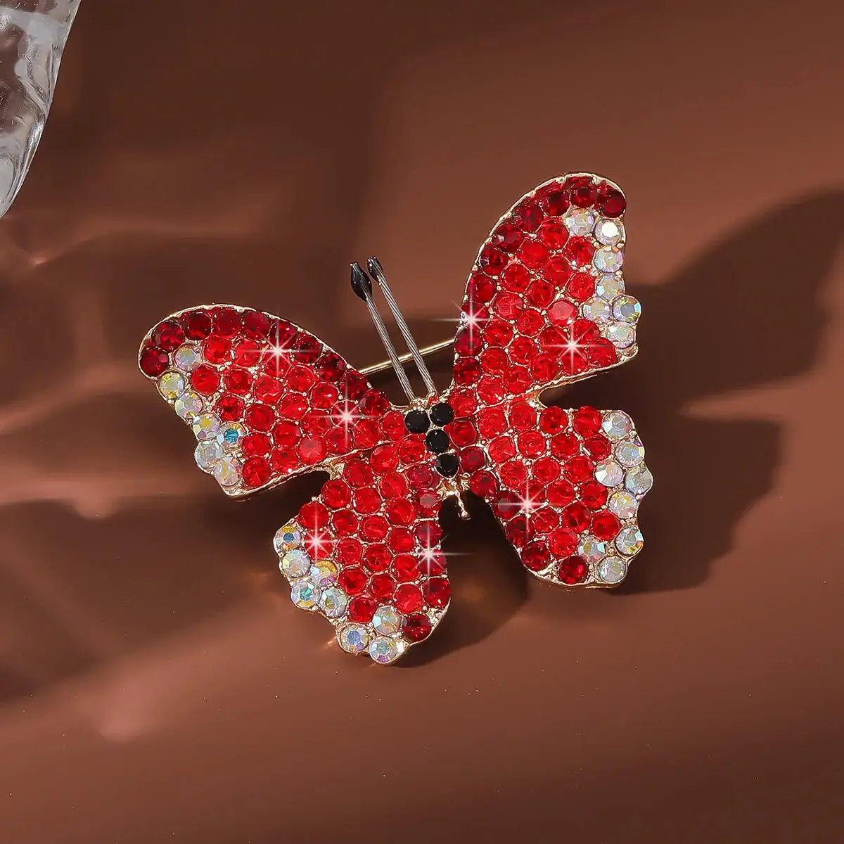 Butterfly Brooch for Women Sparkling Forest Inspired Design Daily Wear Jewelry Accessory