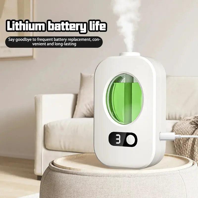 Automatic Diffuser Aromatherapy Machine Air Fragrance Dispenser For Bathroom And Living Room Essential Oil Humidifier