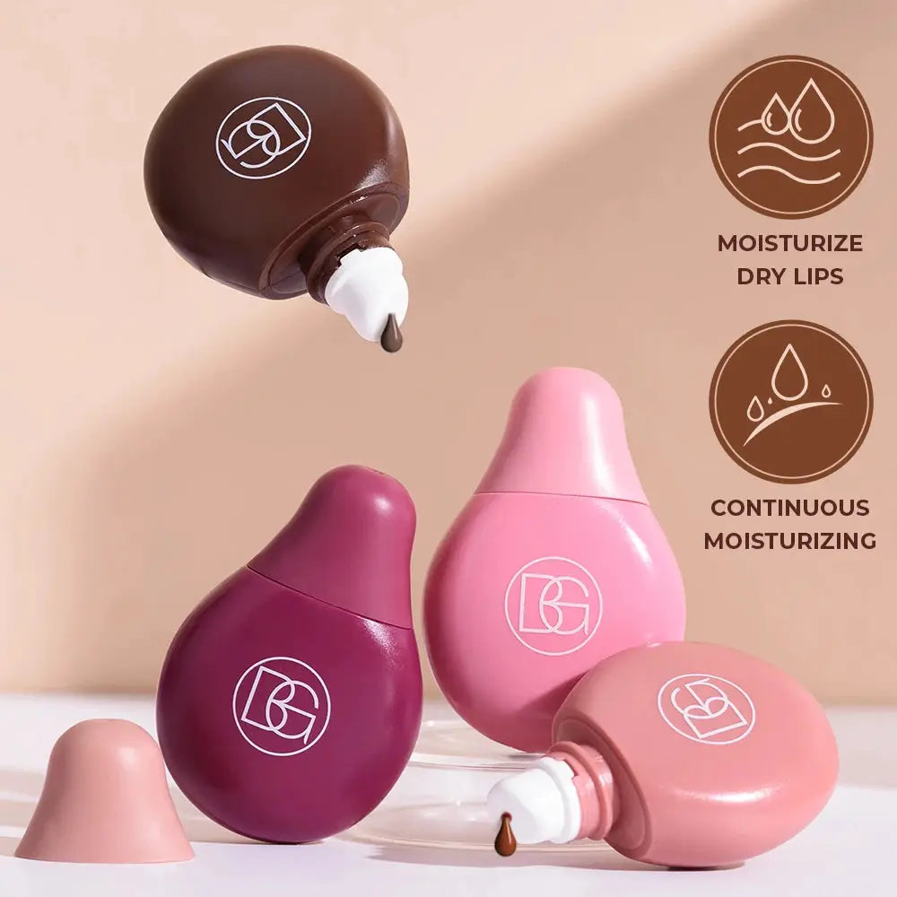 Beauty Glazed 4 Color Lip Gloss And Lip Oil Set High Shine Moisturizing Lip Care For Teens And Adults Lipstick Lip Balm