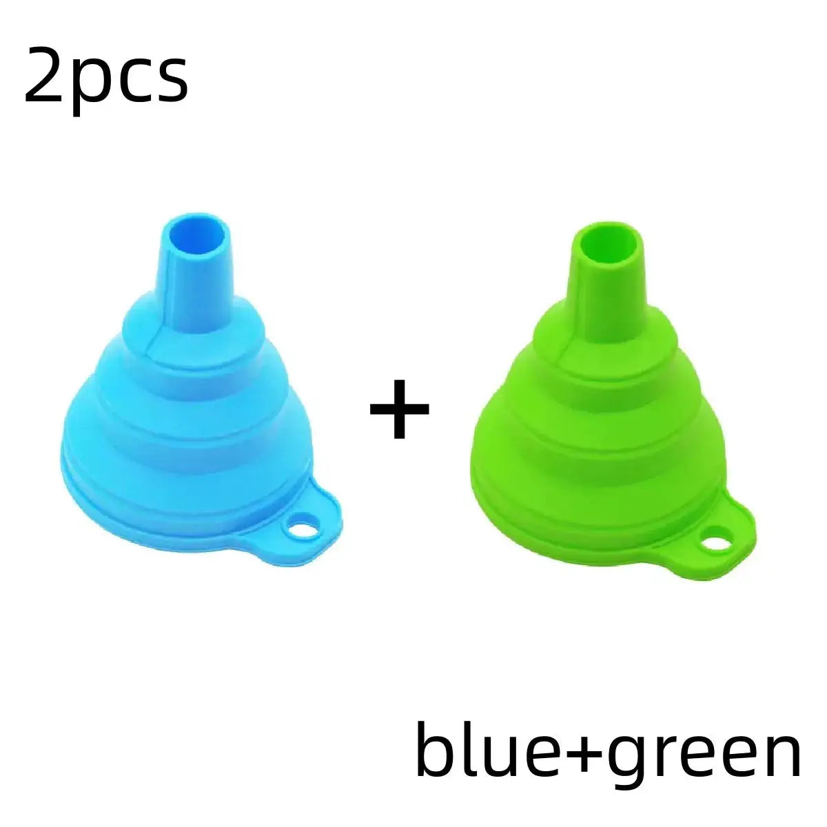 Mini Foldable Silicone Funnel Collapsible Portable Fuel Hopper Oil Beer Kitchen Accessories