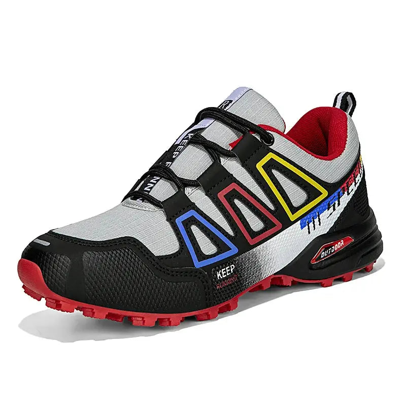Unisex Outdoor Hiking Shoes Lace Up Non Slip Lightweight Tactical Training Sports Shoes Casual Cycling