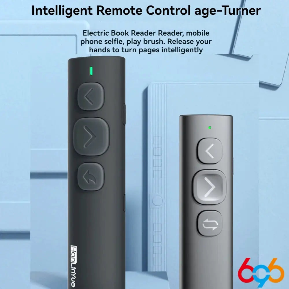 Bluetooth Page Turner Wireless Remote For Ebook Readers And Smartphones With Swipe Video Control