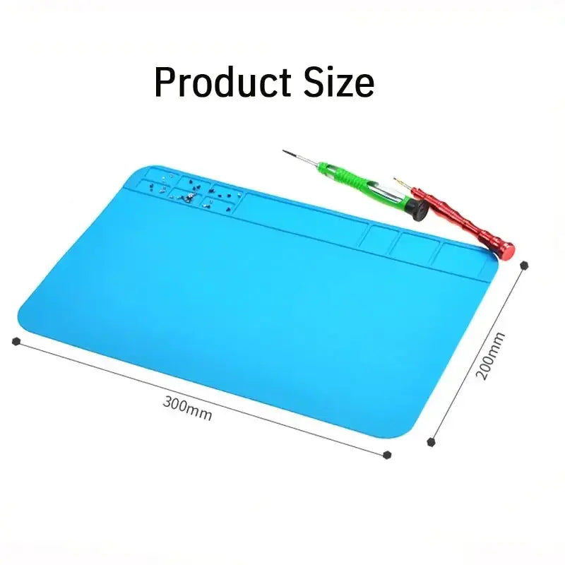 TechGuard Silicone Repair Pad Pro Waterproof Heat Insulation Pad For Electronics And Motherboard Repairs