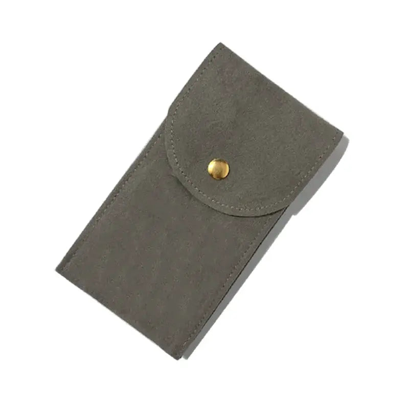 Embers Travel Watch Bag With Flannelette Velvet Interior And Copper Buckle Durable Portable Case