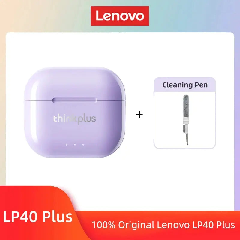 Lenovo LP40 II Earphones Bluetooth 5.3 True Wireless Noise Reduction With Stable Connection And Low Latency