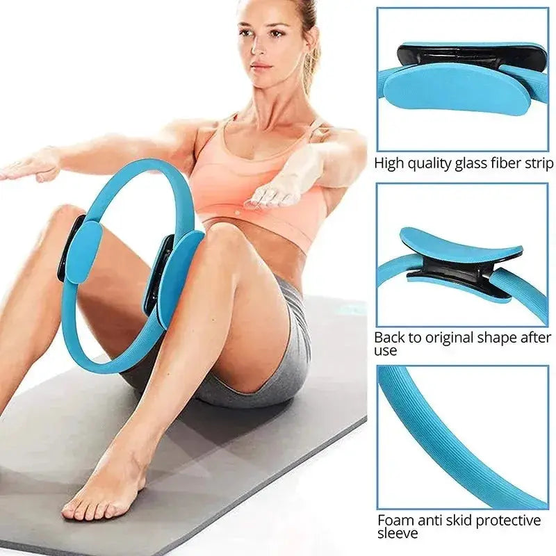 Yoga Fitness Pilates Ring For Pelvic Floor Training And Full Body Workout Open Back Ring For Yoga And Pilates At Home