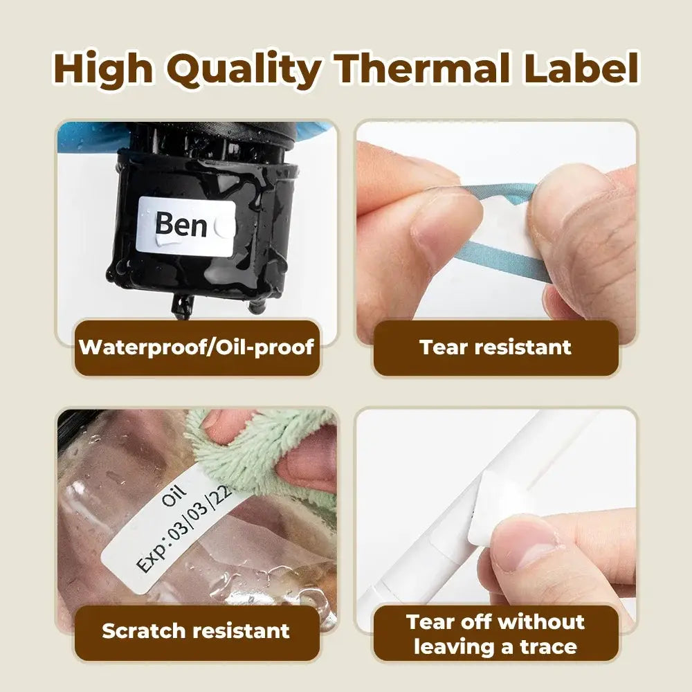 Phomemo Q30 Wireless Pocket Label Printer Thermal Sticker Maker
