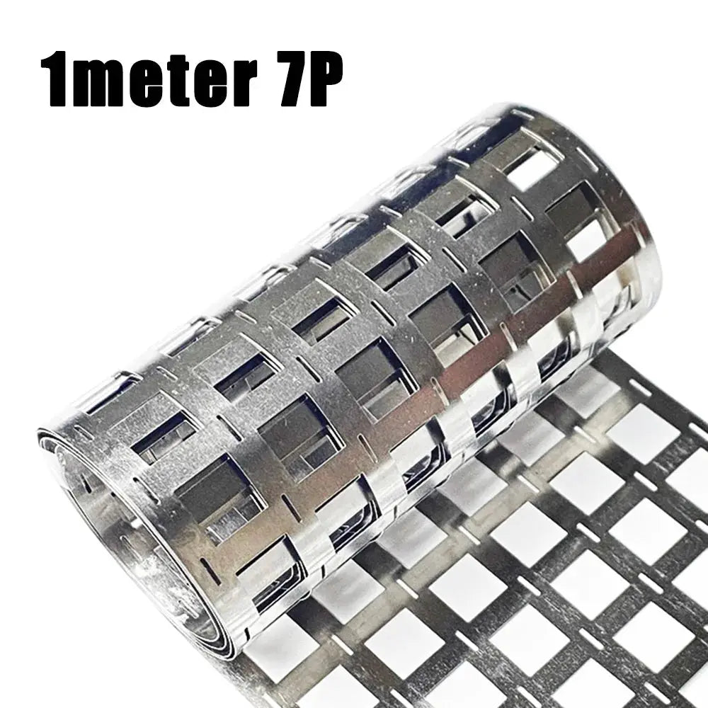 One Meter Nickel Strip 0.15mm Thick by 27mm Wide for 18650 Battery Packs Spot Welding 2P to 7P