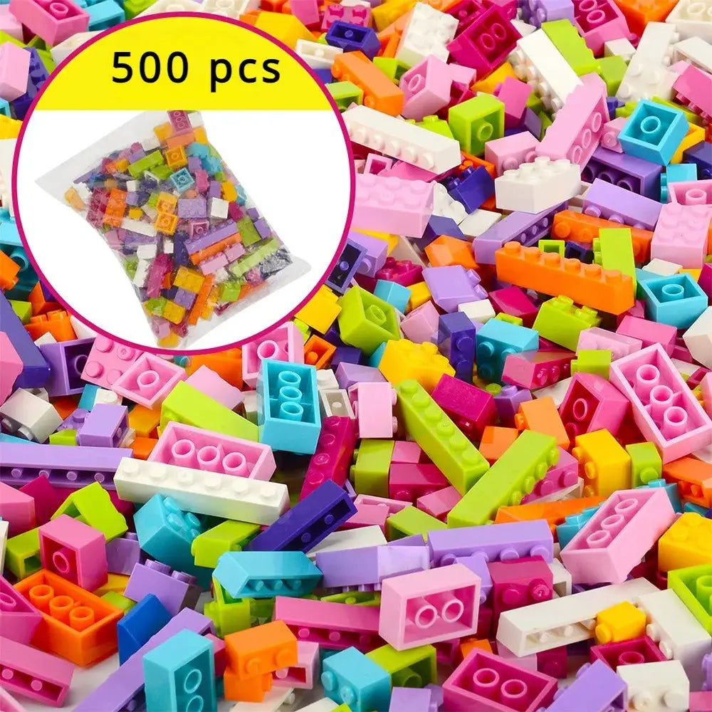 DIY Creative Building Blocks Big Set For Kids City Building Blocks Educational Toy Birthday Gift