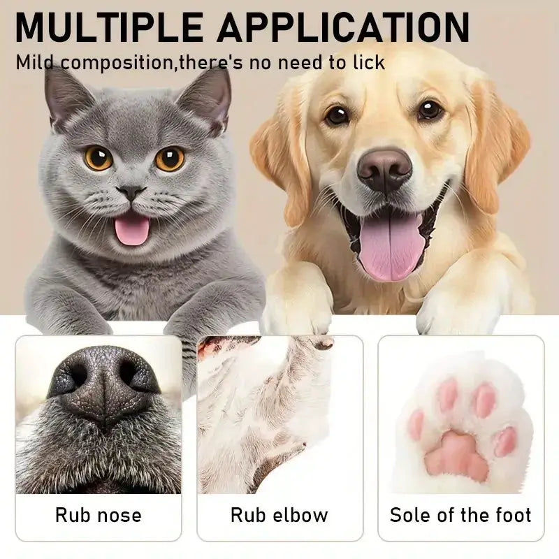 45g Dog Nose And Paw Balm For Cats And Dogs Moisturizing Cream To Soothe Cracked Paw Pads And Noses