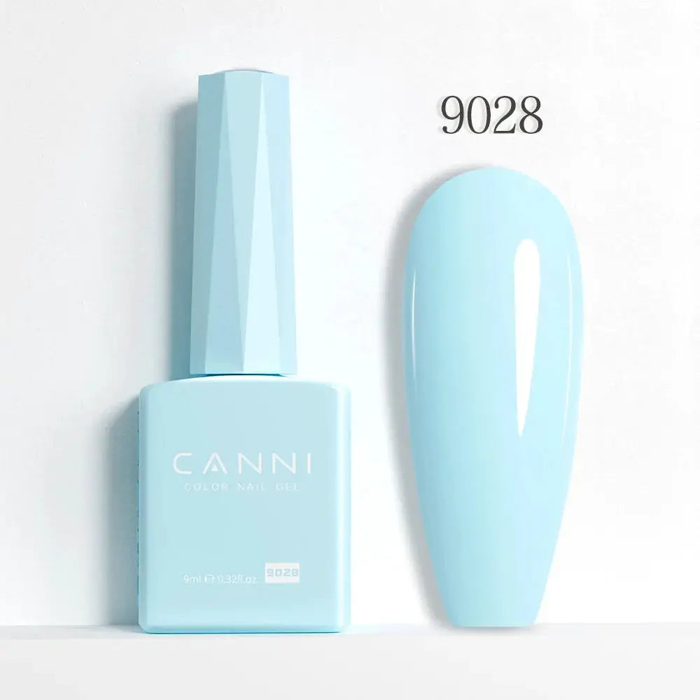 Canni Hema Free Nail Gel Polish Christmas Red Collection Semi Permanent 9ml Long Lasting Shine