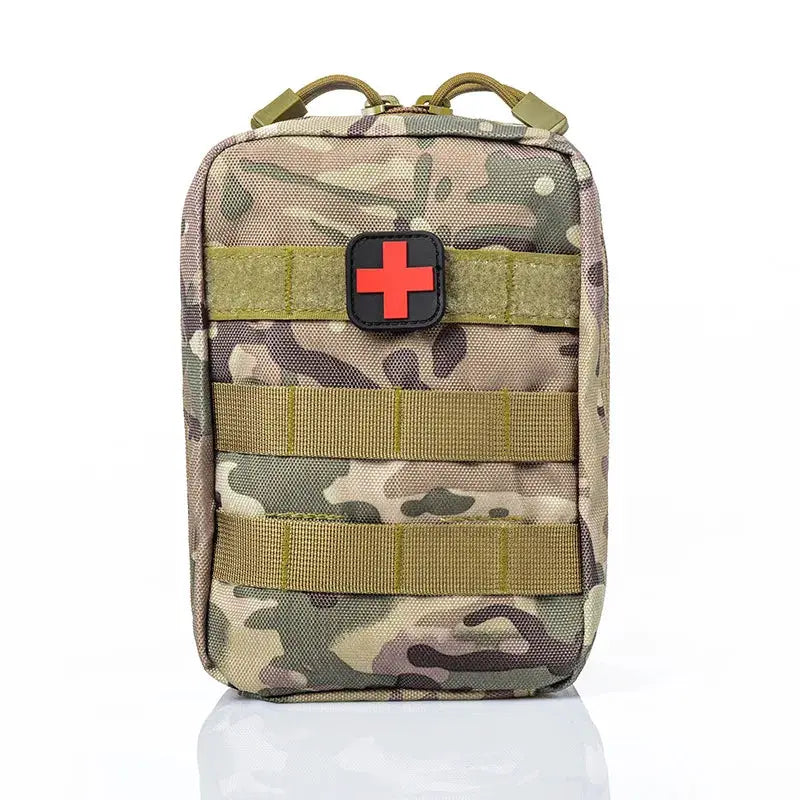 Large Survival Pouch Outdoor Medical Kit Bag Tactical First Aid Bag With MOLLE EMT Emergency Readiness