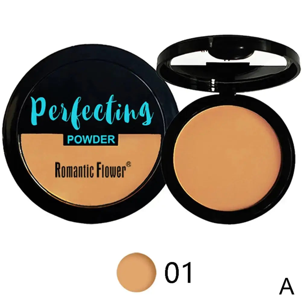 Brand New 4 Colors Dark Skin Pressed Powder Matte Long Lasting Waterproof Makeup Formula