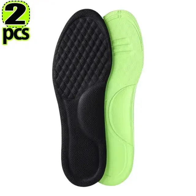 Soft Memory Foam Orthopedic Insoles Deodorizing Antibacterial For Shoes Sweat Absorption For Sports