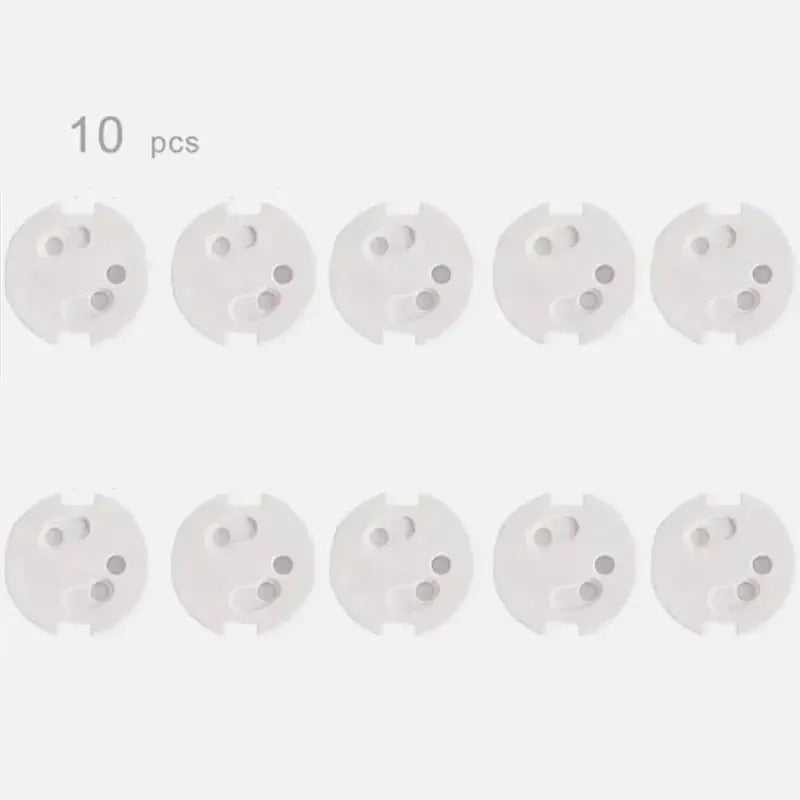 Baby Safety Socket Covers 10 Pack Electrical Outlet Protectors Child Safe Socket Security