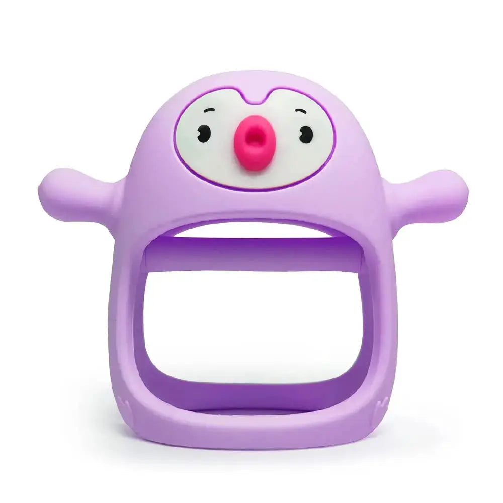 Never Drop Silicone Teether For Babies Wrist Attachment Pacifier And Teething Toy For Newborns And Infants