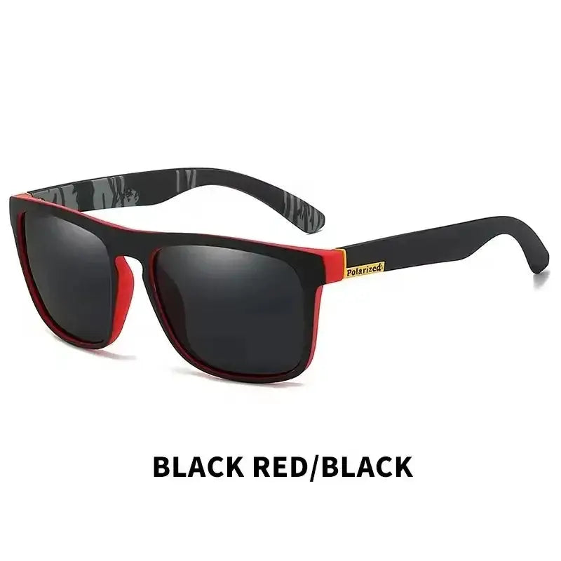NovaSight Polarized Sports Sunglasses UV400 Protection Metal Square Frame Unisex Eyewear