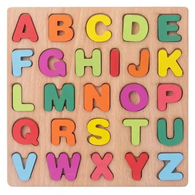 Wooden Puzzle For Kids 1 Set Early Education Logic Square Toy For Children Learning And Critical Thinking