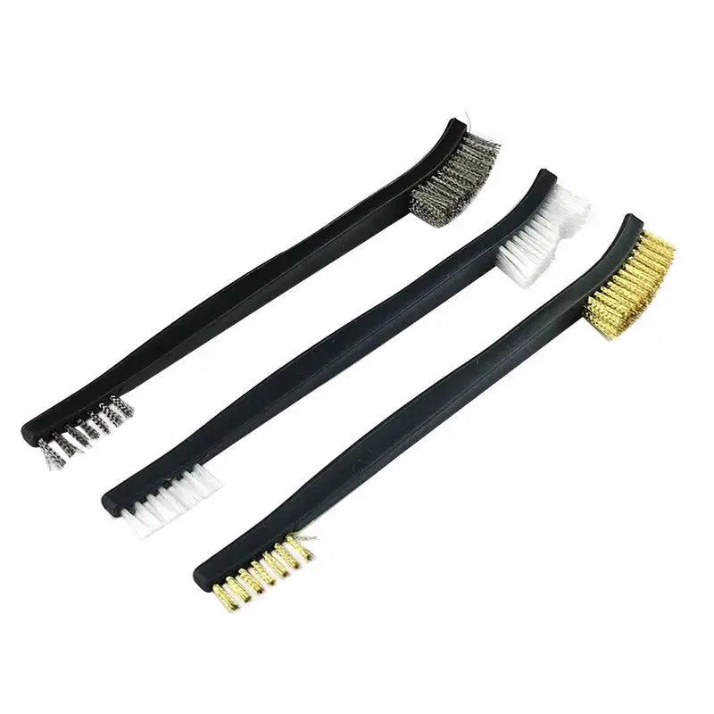 Allsome Double End Steel Wire Brush And Nylon Pick Set Universal Hunting Gun Cleaning Kit Tactical Rifle Cleaning Tool