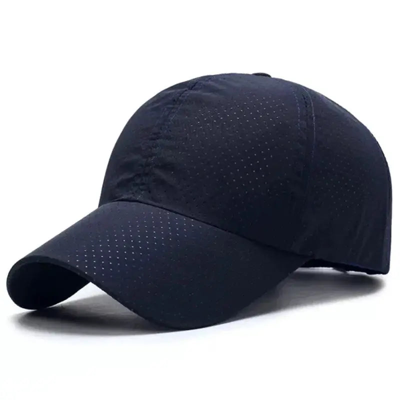 Dry Quickly Sun Cap Unisex Outdoor Casual Baseball Hat Big Size 60 To 65cm Adjustable Peaked Visor Cap