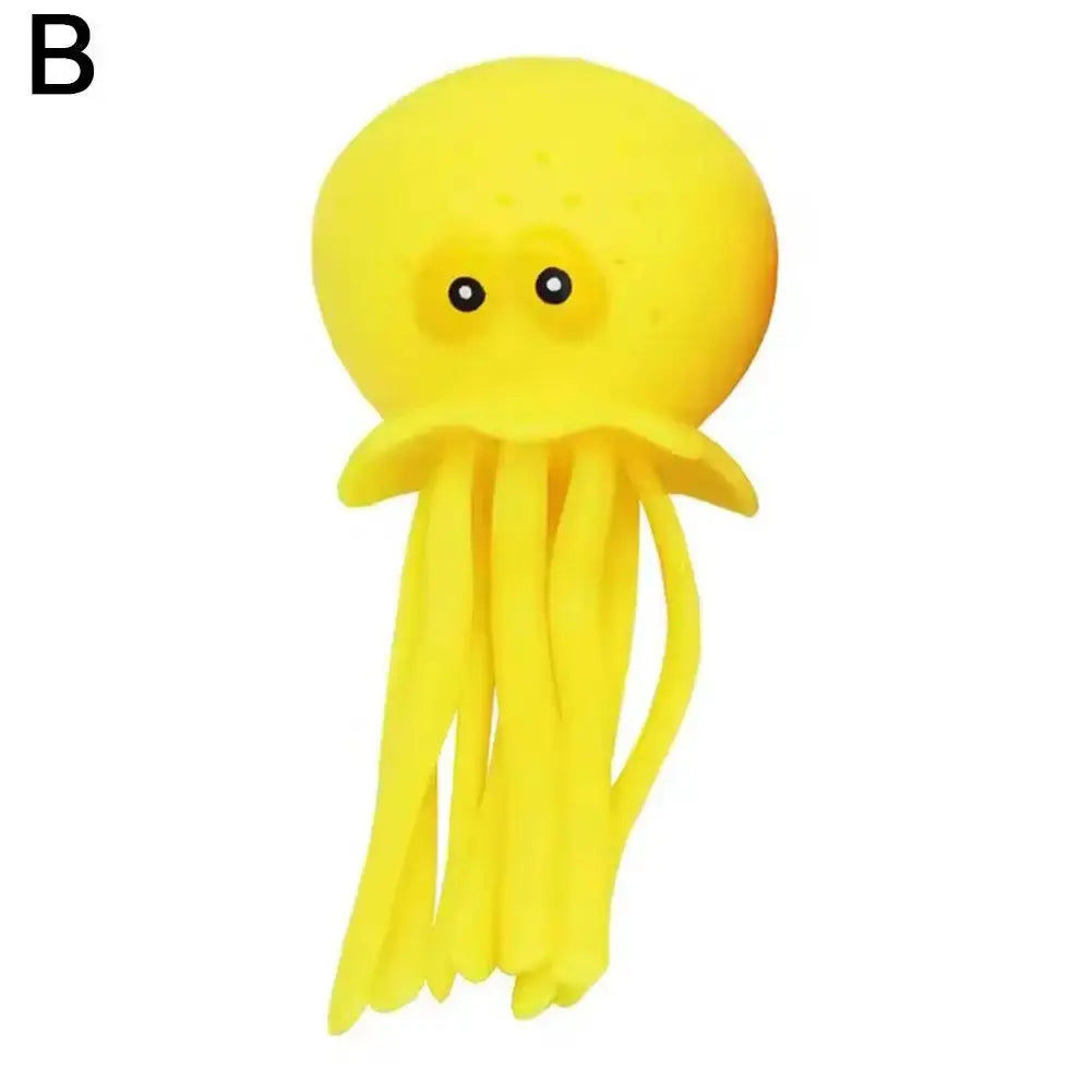 Baby Bath Toys Sponge Water Absorbing Octopus Squeezing Stress Relief Toy For Children Summer Water Play
