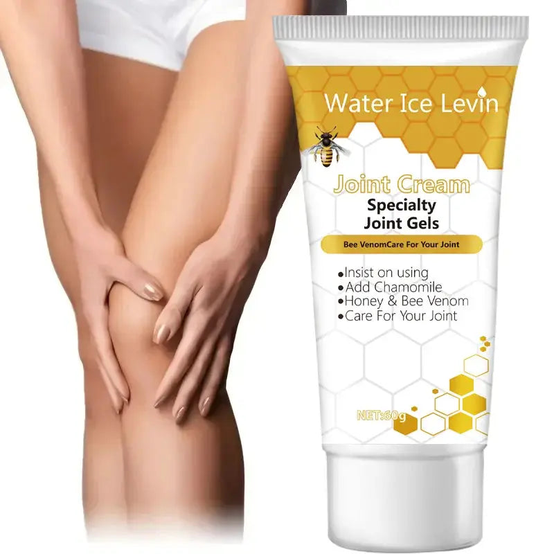 BeePure Bee Venom Joint Cream For All Skin Types Hypoallergenic Soothing Moisturizer With Hyaluronic Acid And Collagen