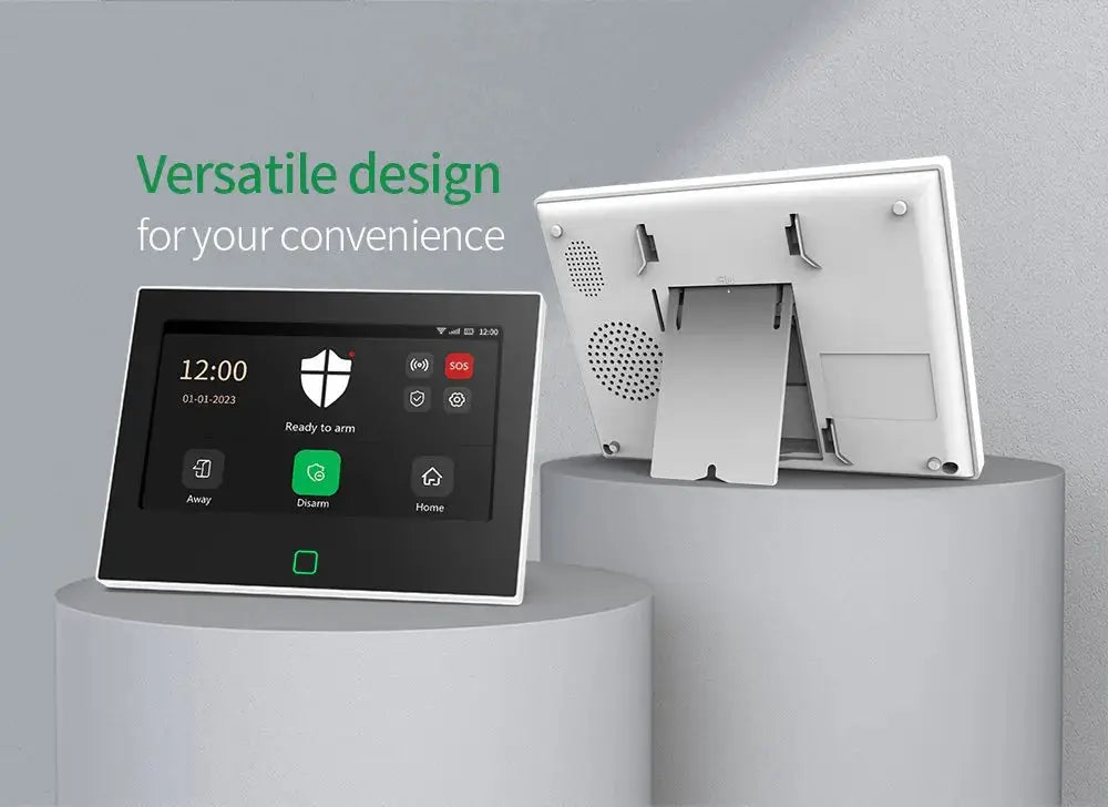Staniot 7-inch wireless WiFi 4G home alarm system, touchscreen panel with 115dB siren