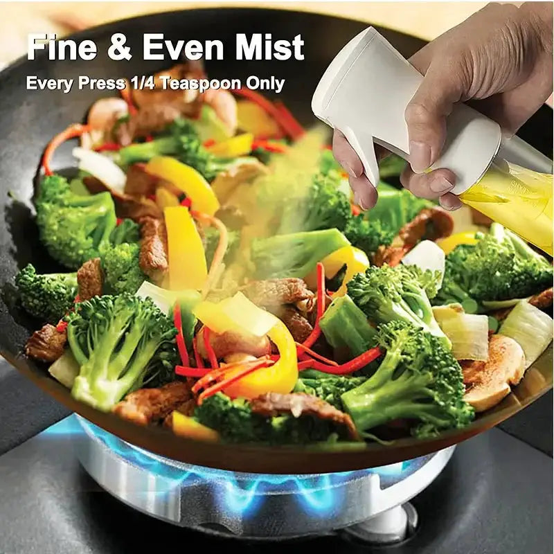 200 300 500 Milliliters Oil Spray Bottle For BBQ Cooking Olive Oil Sprayer Fine Mist Refillable Vinegar Compatible