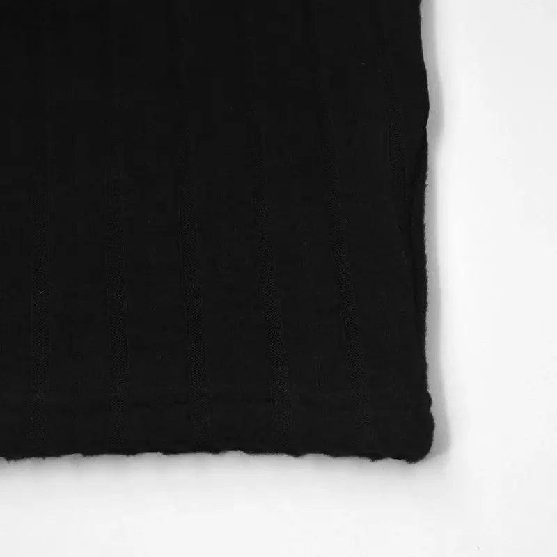 Autumn Winter Women Turtleneck Solid Knitted Bodycon Mini Dress Party