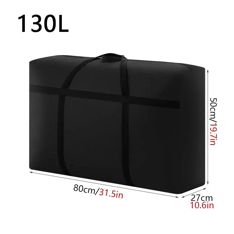 Extra Large Waterproof Moving Luggage Bags Laundry Shopping Bag foldable luggage travel bag Large Capacity Quilt Organizer - Simples Market