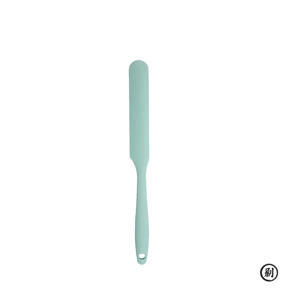 Food Grade Silicone Cream Scraper And Cake Spatula With Long Handle Heat Resistant Kitchen Baking Tool