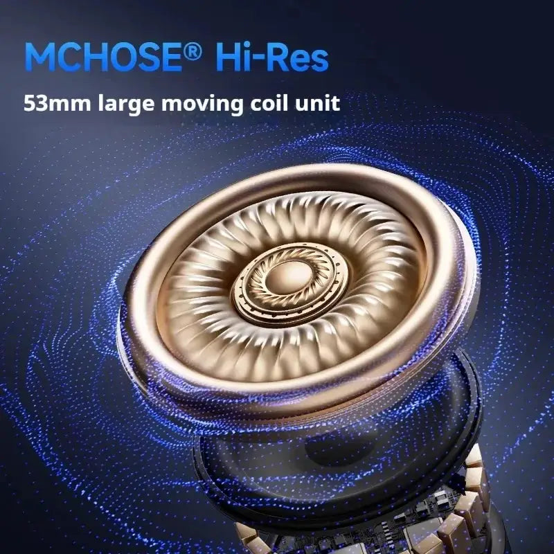 MCHOSE V9 Pro Wireless Bluetooth Headset Three Mode Noise Reduction Microphone For Low Latency Office And Gaming
