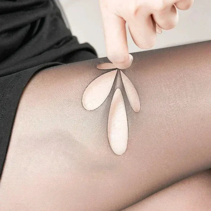 SilkWeave Womens Slim Fit Silk Pantyhose Ultra Thin Breathable High Elasticity Anti Hook