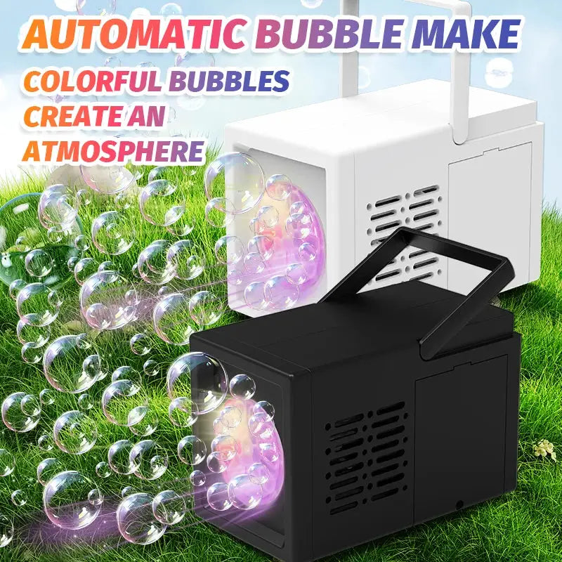 10 Hole Fully Automatic Bubble Machine Handheld Blower for Outdoor Parties No Battery Included No Bubble Water Included