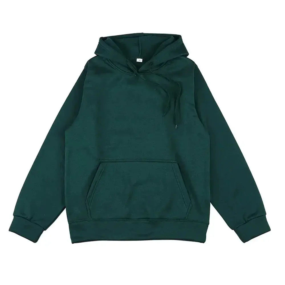 Unisex 2024 Autumn Winter Hooded Sweatshirt Breathable Warm Comfortable For Outdoor Leisure And Running