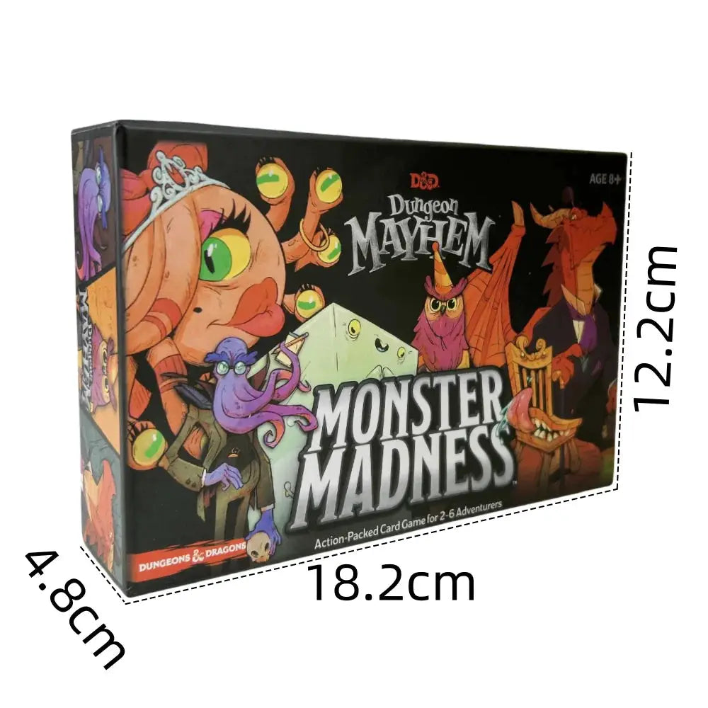 3 Styles Family Fun Card Game Dungeon Mayhem For Family Parties And Adventure Deck