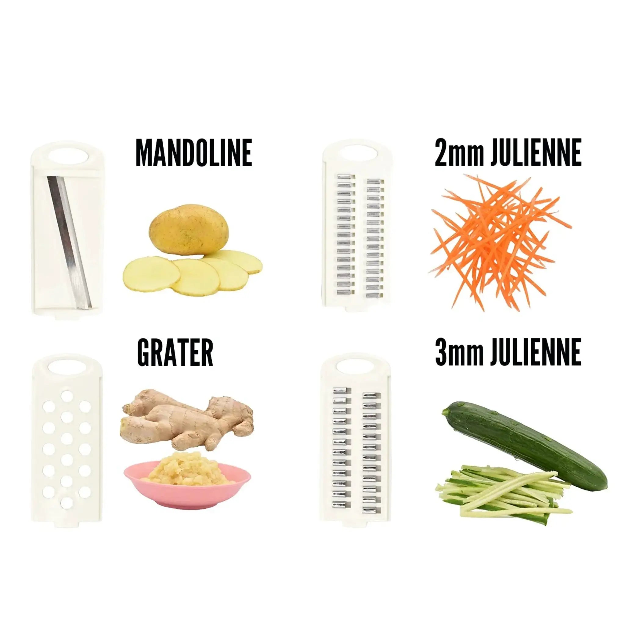 5 In 1 Vegetable Fruit Slicer Multifunctional Manual Food Grater Cutter Potato Chopper Kitchen Veggie Dicer Gadgets