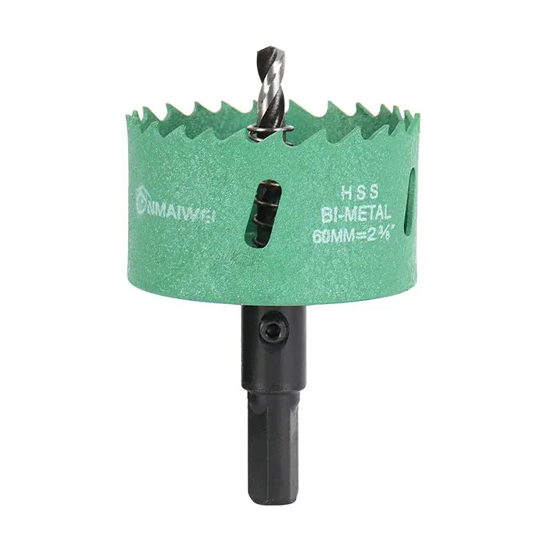 1 Piece 16 to 200mm Bimetal Wood Hole Saw Drill Bit HSS Steel M42 Core Suitable for Downlight Plasterboard Opening