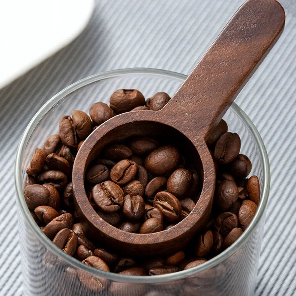 NatureWood Walnut Coffee Scoop Solid Wood Gram Measuring Spoon For Coffee Powder And Milk Powder