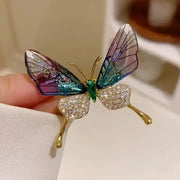 Butterfly Brooch for Women Sparkling Forest Inspired Design Daily Wear Jewelry Accessory