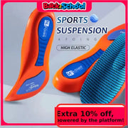 Sport Orthopedic Insoles for Men and Women EVA Breathable Shock Absorption Insole for Running and Basketball Shoes
