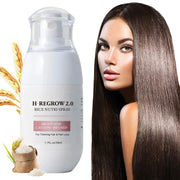 Rice Water Hair Spray For Thinning Hair Follicle Strengthening With Biotin And Caffeine Nourishing Hair Loss Prevention