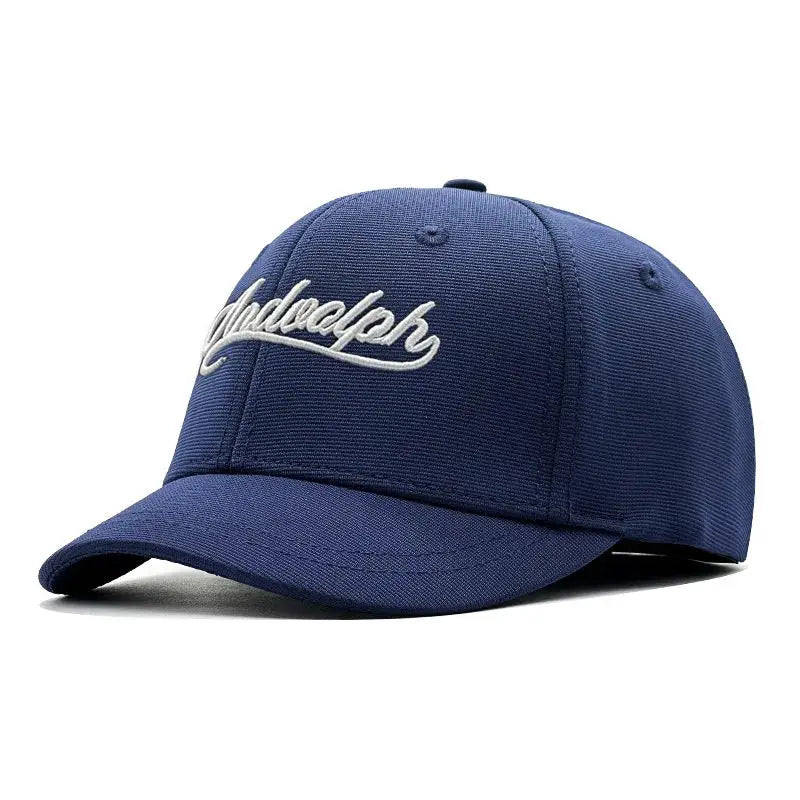 Big Head Hat Back Closed 5cm Short Brim Baseball Cap For Men Mesh Fitted Stretchy Full Closed Caps 56-60cm 61-65cm