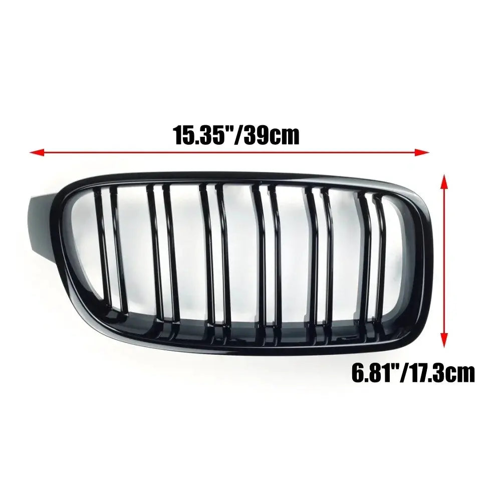 Simples Market gloss black kidney grille pair for BMW 3 Series F30/F31/F35/F80