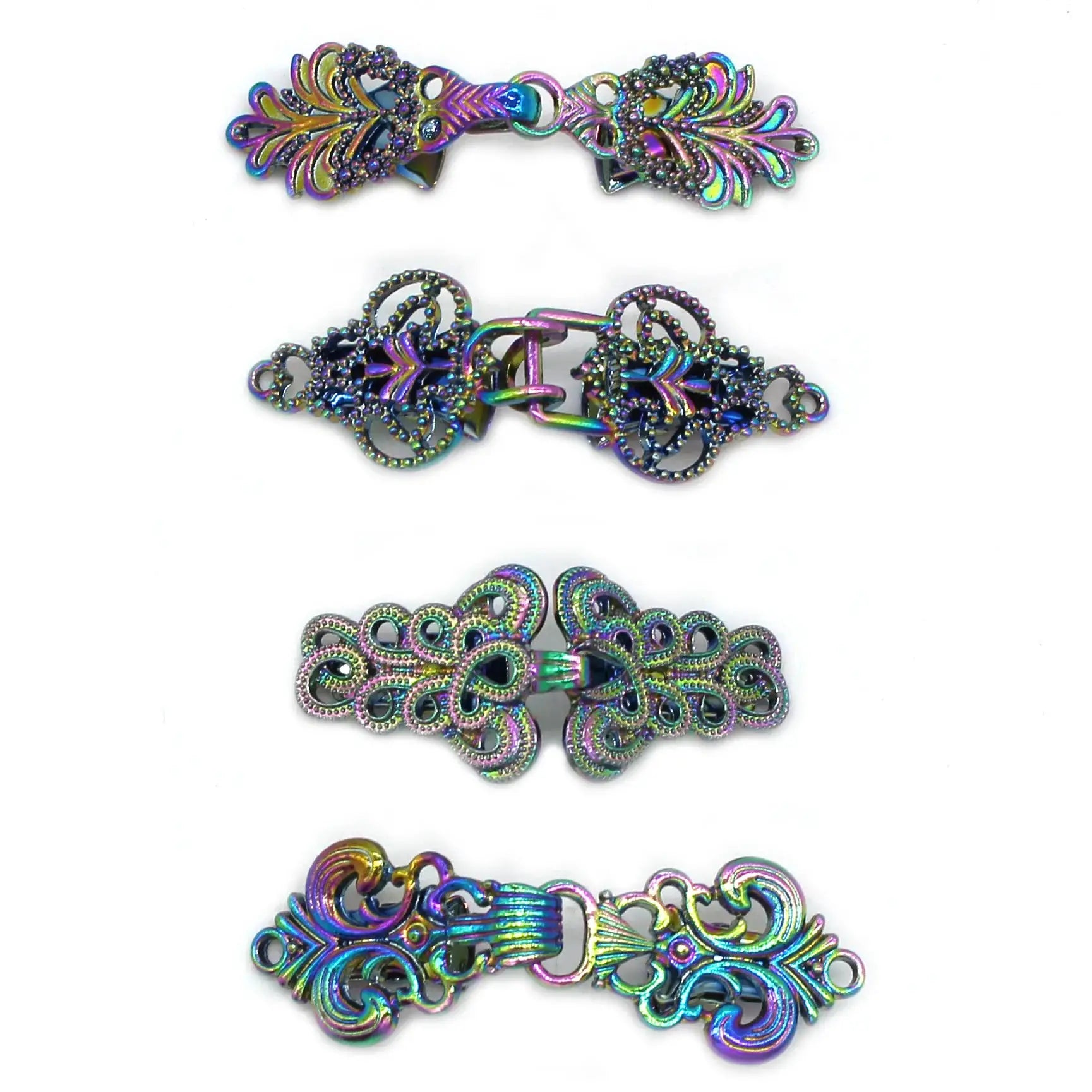HeritageWeave Vintage Sweater Clips Durable Metal Cape Shawl Cardigan Fasteners For Dresses And Shirts