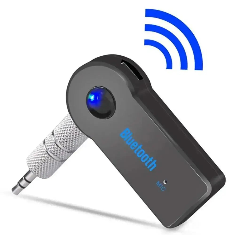 PulseTech Bluetooth 5.0 Receiver For 3.5mm Aux Hands Free Car Audio And Wireless Stereo