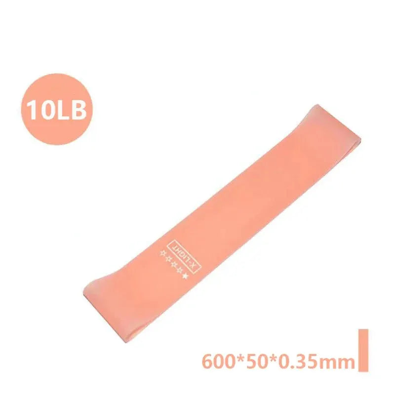 Portable Fitness Equipment Rubber Resistance Bands for Yoga Gym Strength Training Pilates Crossfit Women Men