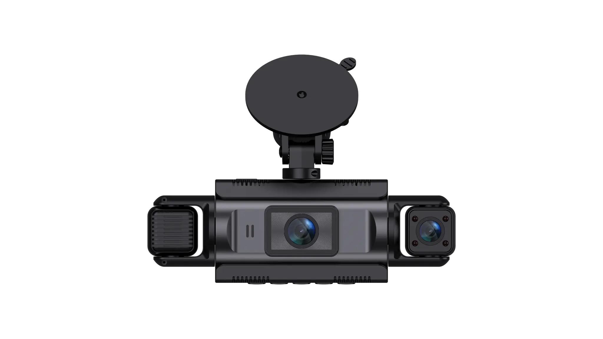 4Ch WiFi dashcam by Simples Market, black, front/left/right/rear cameras