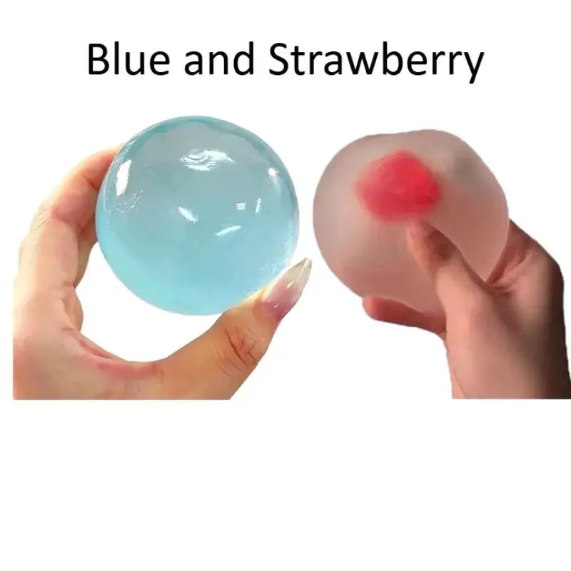 Strawberry Mochi Squeeze Toy For Stress Relief Slow Rebound Fidget Toy Anger Venting And Relaxation