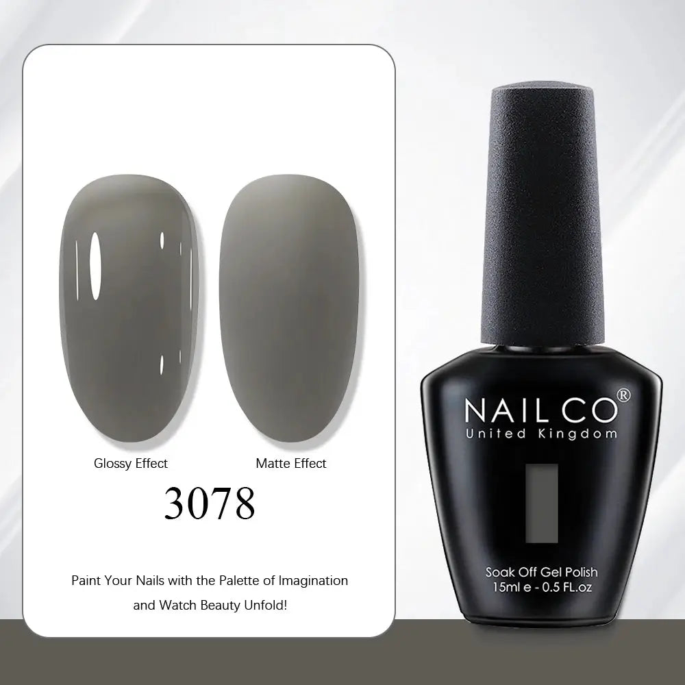 Nailco 131 Colors Gel Nail Polish LED Gel 15ml Vibrant Long Lasting Hybrid Varnish For Manicure